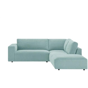 Musterring Ecksofa Lucia - türkis/petrol - Materialmix - 300 cm - 81 cm - cm 266,0 | Möbel Kraft