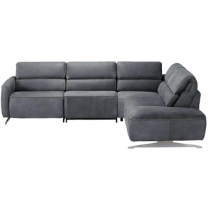 Musterring Ecksofa  MR260 ¦ grau ¦ Maße (cm): B: 281 H: 248 T: 82.0