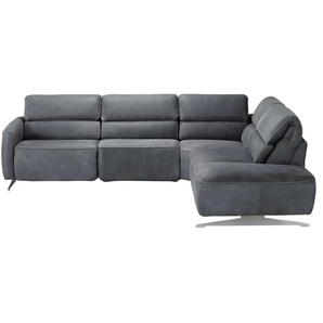 Musterring Ecksofa  MR260 ¦ grau ¦ Maße (cm): B: 281 H: 82 T: 248.0