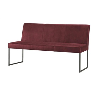 Musterring Einzelbank Nova - rot - Materialmix - 160 cm - 86 cm - cm 62,0 | Möbel Kraft