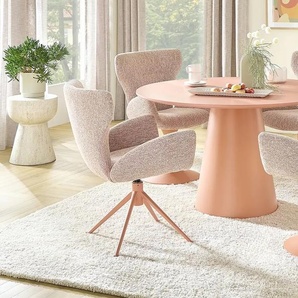 Musterring Esstisch JustB! SP150 - rot - Materialmix - 77 cm - 130.0 | Möbel Kraft