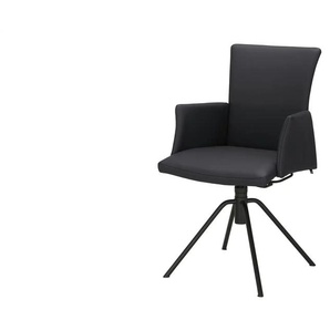 Musterring Esszimmerstuhl  Helmond ¦ schwarz ¦ Maße (cm): B: 57 H: 91 T: 58.0
