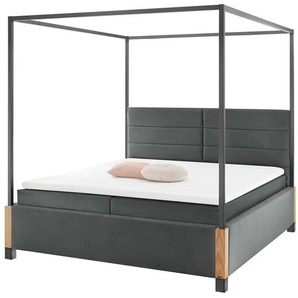 Musterring Himmelbett My Heaven - grau - Materialmix - 215 cm - 204 cm | Möbel Kraft