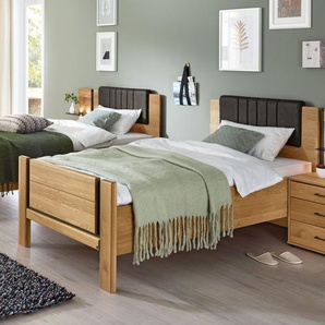 MUSTERRING Komfort-Einzelbett Sorrent, Eiche natur, 100x210 cm