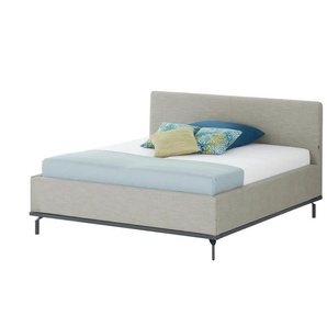 Musterring Polsterbett mit Bettkasten Delphi Variante D - grau - Materialmix - 178 cm - 118 cm | Möbel Kraft