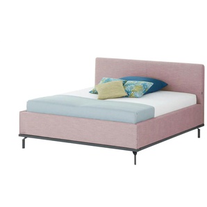Musterring Polsterbett mit Bettkasten Delphi Variante D - rosa/pink - Materialmix - 198 cm - 118 cm | Möbel Kraft