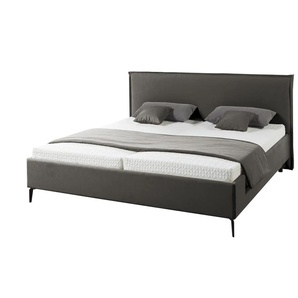 Musterring Polsterbettgestell Elos - grau - Materialmix - 215 cm - 112 cm | Möbel Kraft