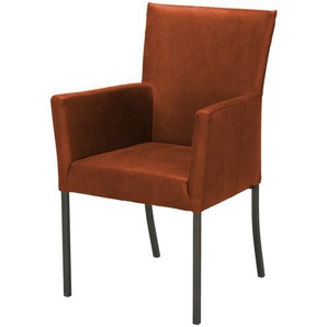 Musterring Esszimmerstuhl  Nova ¦ orange ¦ Maße (cm): B: 57,5 H: 93 T: 62.0