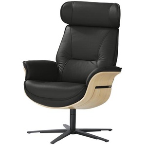 Musterring Relaxsessel MR276 ¦ schwarz ¦ Maße (cm): B: 74 H: 108 T: 80.0