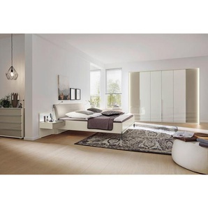 Musterring Schlafzimmer San Diego, Weiß, Holzwerkstoff, 6 Fächer, 180x200 cm, Goldenes M, DIN EN ISO 9001, Schlafzimmer, Komplette Schlafzimmer