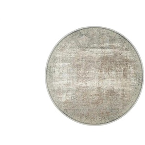 Musterring Teppich   ¦ beige ¦ Viskose,Synthetische Fasern ¦ Maße (cm): H: 0,8  Ø: 240