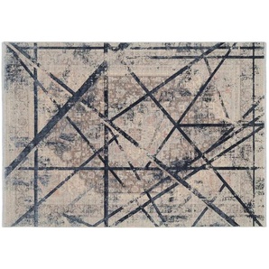 Musterring Teppich   ¦ blau ¦ Synthetische Fasern,Viskose ¦ Maße (cm): B: 240 H: 0,7