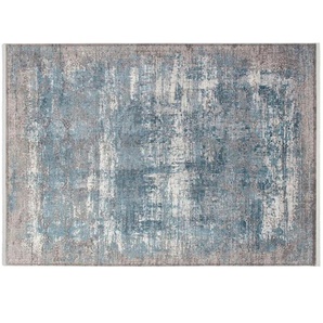 Musterring Webteppich  Apollo ¦ grau ¦ Viskose,Synthetische Fasern ¦ Maße (cm): B: 80 H: 0,8