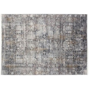 Musterring Teppich   ¦ grau ¦ Viskose,Synthetische Fasern ¦ Maße (cm): B: 140 H: 0,8