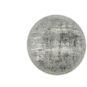Musterring Webteppich  Apollo ¦ grau ¦ Viskose,Synthetische Fasern ¦ Maße (cm): H: 0,8  Ø: 240