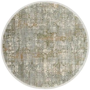 Musterring Teppich   ¦ grün ¦ Viskose,Synthetische Fasern ¦ Maße (cm): B: 240 H: 0,8  Ø: 240