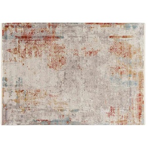 Musterring Teppich ¦ mehrfarbig ¦ Viskose,Synthetische Fasern ¦ Maße (cm): B: 140 H: 0,8