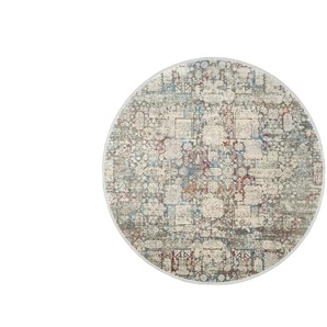 Musterring Teppich   ¦ mehrfarbig ¦ Viskose,Synthetische Fasern ¦ Maße (cm): H: 0,8  Ø: 240