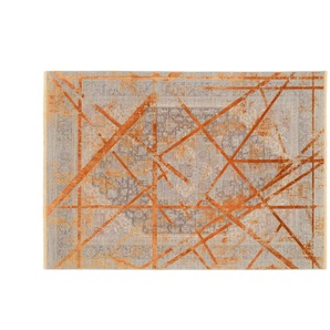 Musterring Teppich   ¦ orange ¦ Synthetische Fasern,Viskose ¦ Maße (cm): B: 140 H: 0,7