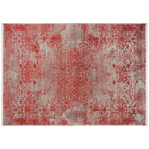 Musterring Teppich   ¦ rot ¦ Viskose,Synthetische Fasern ¦ Maße (cm): B: 80 H: 0,8