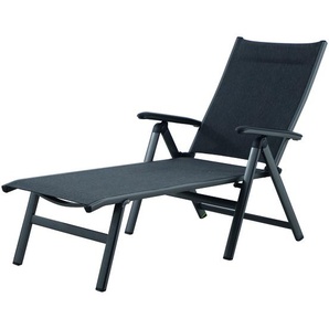 MWH Core Gartenliege Aluminium/Textilene klappbar