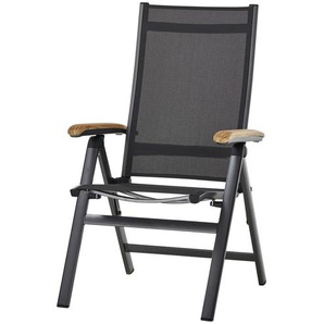 Klappstuhl | grau | 62 cm | 108,5 cm | cm 72,5 |