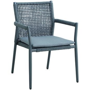 MWH Ropero Stapelstuhl Aluminium/Rope matt grey