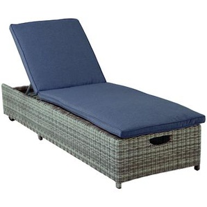 MWH Verando Sonnenliege Aluminium/Geflecht/Olefin