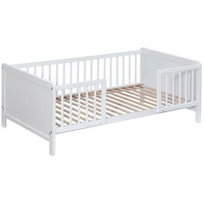 My Baby Lou Bodenbett Wiki, Weiß, Holz, Birke, Buche,Buche, massiv, Sperrholz,Hartholz, Uni, Höhe ca. 10 cm, 76x50x145 cm, Europäischer Sicherheitsstandard, nicht verstellbar,bodentiefer Einstieg, Kinder- & Jugendzimmer, Kindermöbel, Kinderbetten,