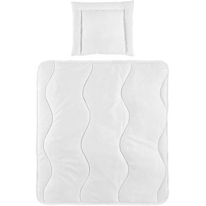 My Baby Lou Kinderbettset Aladin, Weiß, Textil, Füllung: Polyester,Polyester, Hohlfaser, 80x80 cm, Textiles Vertrauen - Oeko-Tex®, Bsci, Made in EU,