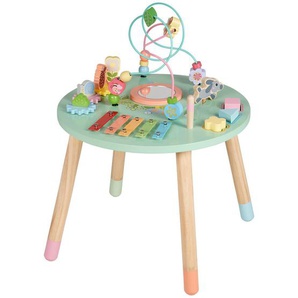 My Baby Lou Kinderspieltisch, Mehrfarbig, Holz, Metall, Schima, massiv, Sperrholz, 48 cm, unisex, EN 71, Spielzeug, Kinderspielzeug, Sonstiges
