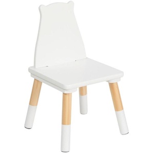 My Baby Lou Kinderstuhl Kasimir, Natur, Weiß, Holz, Holzwerkstoff, Kiefer, 28x49x28 cm, EN 71, Kinder- & Jugendzimmer, Kindermöbel, Kindersitzmöbel & -tische, Kinderstühle