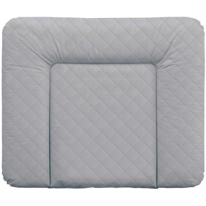 My Baby Lou Wickelauflage Karo, Grau, Kunststoff, Füllung: Polyethersulfon (Pes), 85x72 cm, Made in EU, Oeko-Tex® Standard 100, schadstoffgeprüft,