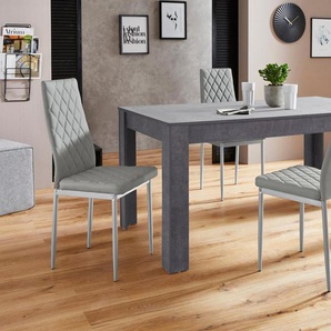 INOSIGN Essgruppe Lynn160/Brooke, (Set, 5-tlg), Tisch mit 4 Stühlen