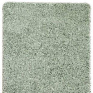 my home Hochflor-Läufer Microfaser Teppich Magong, besonders weich, sehr feiner Flor, rechteckig, Höhe: 25 mm, uni Teppiche, Wohnzimmer, Schlafzimmer, Kinderzimmer, Flur, Brücke