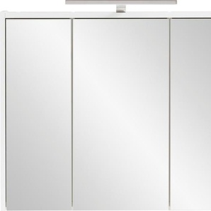 INOSIGN Spiegelschrank List Breite 74,5 cm Badschrank mit viel Stauraum