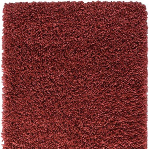 my home Hochflor-Teppich Banji, rechteckig, Höhe: 37 mm, Uni Farben, weich und flauschig, auch als Läufer & in rund erhältlich