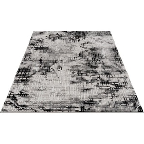 Teppich MY HOME Cansu Teppiche Gr. B/L: 200 cm x 290 cm, 12 mm, 1 St., grau Esszimmerteppiche