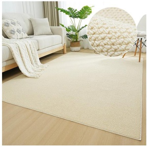 my home Teppich Lilia, rechteckig, Höhe: 5 mm, Sisal-Optik, Wohnzimmer, Schlafzimmer, Esszimmer