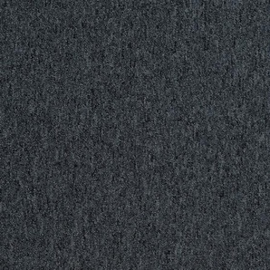 MY HOME Teppichfliesen Colorado Teppiche selbstliegend, 1m² oder 5m², 50 x 50cm, Fliese, Wohnzimmer Gr. B/L: 50 cm x 50 cm, 6,5 mm, 1 m², 4 St., schwarz (asche) Teppichfliesen