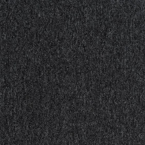 MY HOME Teppichfliesen Colorado Teppiche selbstliegend, 1m² oder 5m², 50 x 50cm, Fliese, Wohnzimmer Gr. B/L: 50 cm x 50 cm, 6,5 mm, 5 m², 20 St., grau (anthrazit) Teppichfliesen
