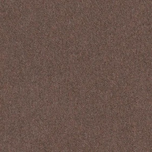 MY HOME Teppichfliesen Jersey Teppiche selbstliegend, 1m² oder 5m², 50 x 50cm, Fliese, Wohnzimmer Gr. B/L: 50 cm x 50 cm, 3 mm, 4 St., braun Teppichfliesen