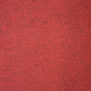 MY HOME Teppichfliesen Trend Teppiche selbstliegend, 1m² oder 5m², 50 x 50cm, Fliese, Wohnzimmer Gr. B/L: 50 cm x 50 cm, 3 mm, 20 St., rot (dunkelrot) Teppichfliesen