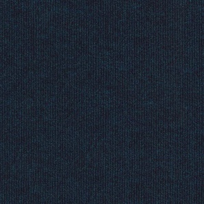 MY HOME Teppichfliesen Trend Teppiche selbstliegend, 1m² oder 5m², 50 x 50cm, Fliese, Wohnzimmer Gr. B/L: 50 cm x 50 cm, 3 mm, 20 St., blau (dunkelblau) Teppichfliesen