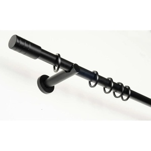 Mydeco Teleskopgarnitur rillcube | schwarz | Stahl | 120 cm | 1,9 cm |