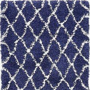 Myflair Möbel & Accessoires Hochflor-Läufer Temara Shag Lagerräumung, rechteckig, Höhe: 51 mm, Teppich-Läufer, gewebt, Rauten Design, weich & kuschelig