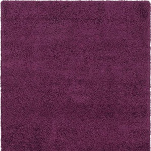 Myflair Möbel & Accessoires Hochflor-Teppich Shaggy Shag Lagerräumung, rechteckig, Höhe: 38 mm, gewebt, Uni Farben, ideal im Wohnzimmer & Schlafzimmer