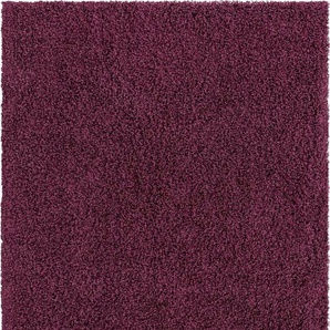 Myflair Möbel & Accessoires Hochflor-Teppich Shaggy Shag Lagerräumung, rechteckig, Höhe: 38 mm, gewebt, Uni Farben, ideal im Wohnzimmer & Schlafzimmer