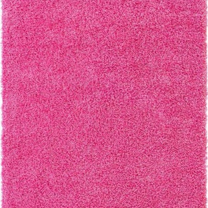 Myflair Möbel & Accessoires Hochflor-Teppich Shaggy Shag Lagerräumung, rechteckig, Höhe: 38 mm, gewebt, Uni Farben, ideal im Wohnzimmer & Schlafzimmer
