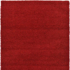 Myflair Möbel & Accessoires Hochflor-Teppich Shaggy Shag Lagerräumung, rechteckig, Höhe: 38 mm, gewebt, Uni Farben, ideal im Wohnzimmer & Schlafzimmer